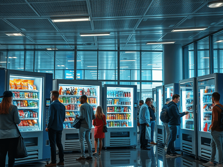 Top 5 High-Traffic Locations for Vending Machines Vending Machines for Sale in Europe
